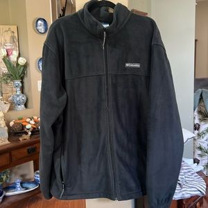 Men’s Columbia fleece full zip jacket